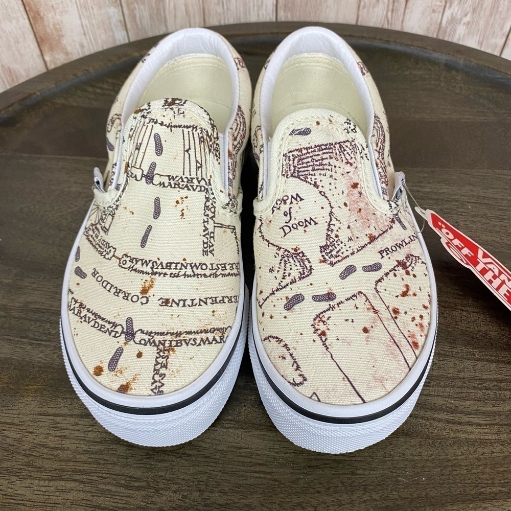 Vans‎ x Harry Potter Classic Slip On Size 10.5 Kids - Picture 3 of 10